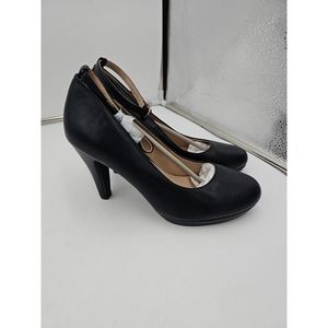 Allegra K Mary Jane Platform Ankle Strap High Heel Size 9.5